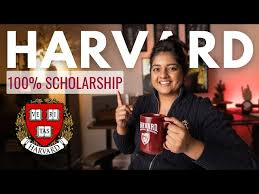 Full scholarship to Harvard 2025